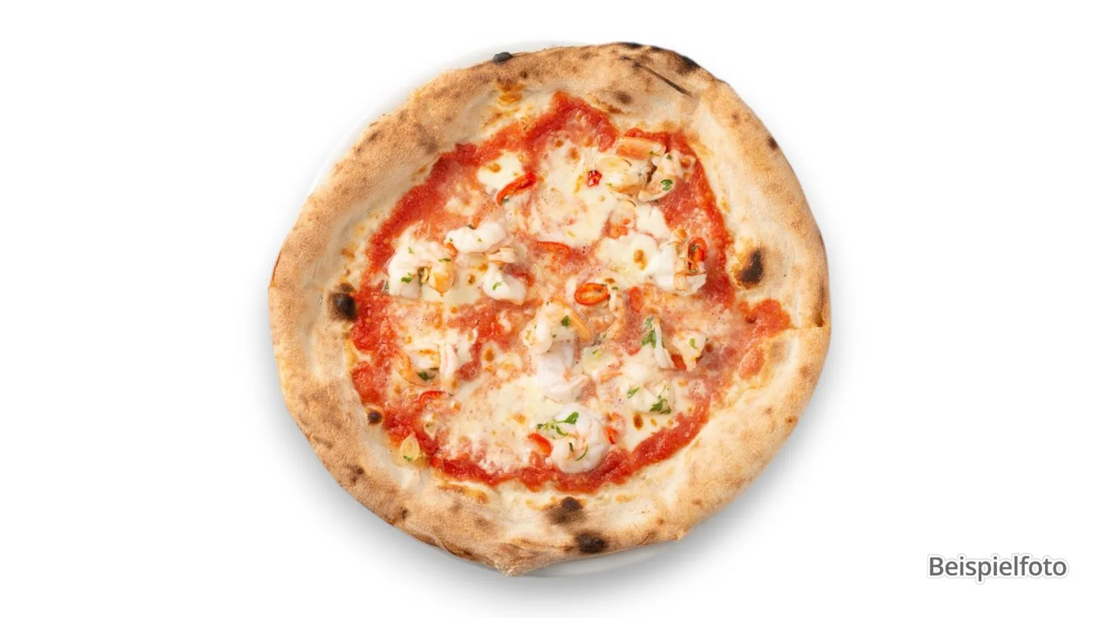 8. Pizza Scampi
